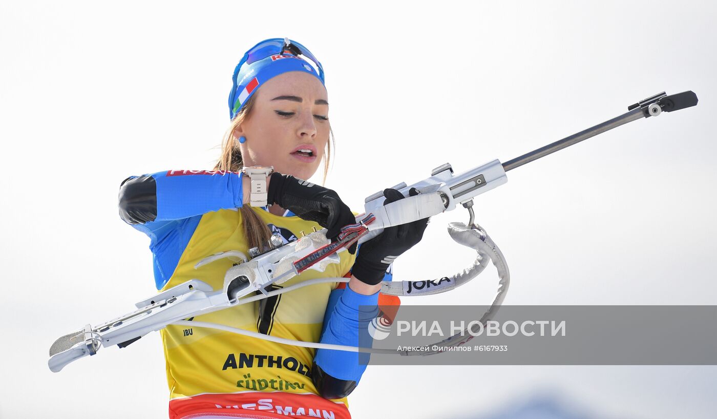 Биатлон. Чемпионат мира. Женщины. Гонка преследования