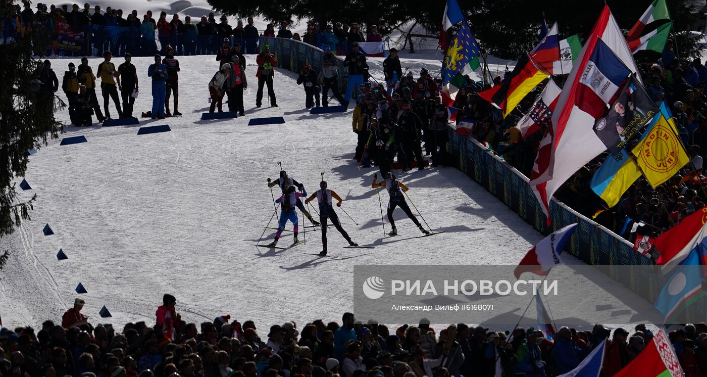 Биатлон. Чемпионат мира. Женщины. Гонка преследования