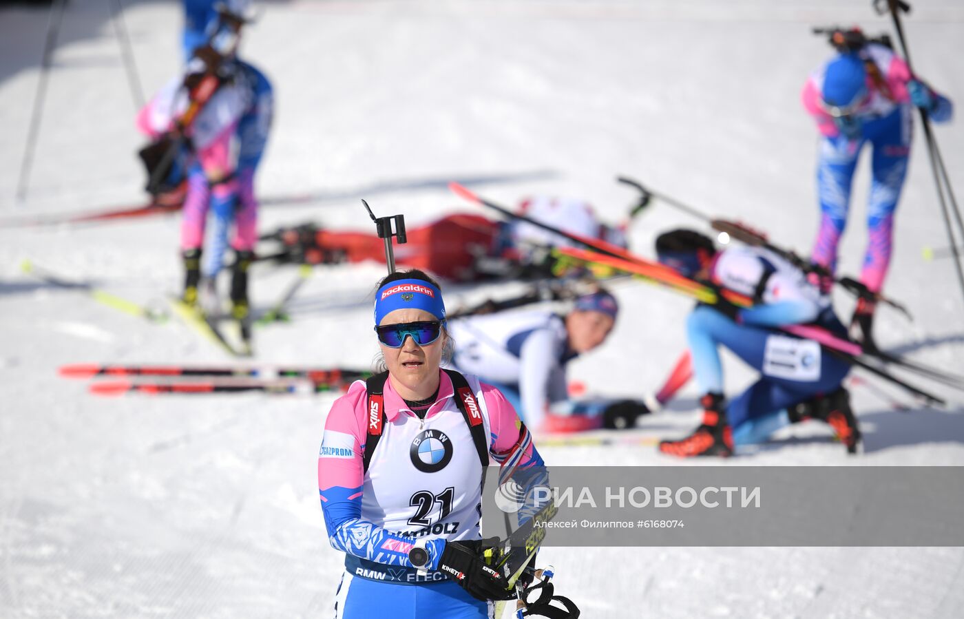 Биатлон. Чемпионат мира. Женщины. Гонка преследования