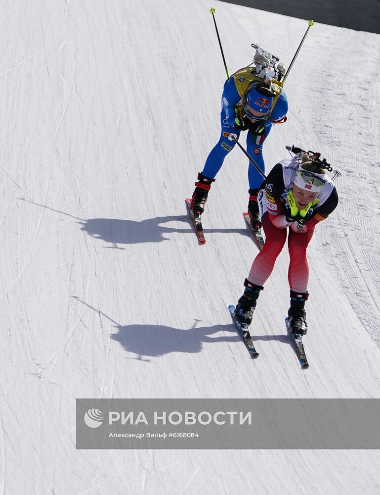 Биатлон. Чемпионат мира. Женщины. Гонка преследования