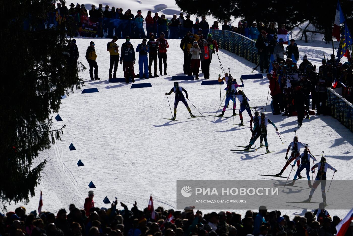 Биатлон. Чемпионат мира. Женщины. Гонка преследования