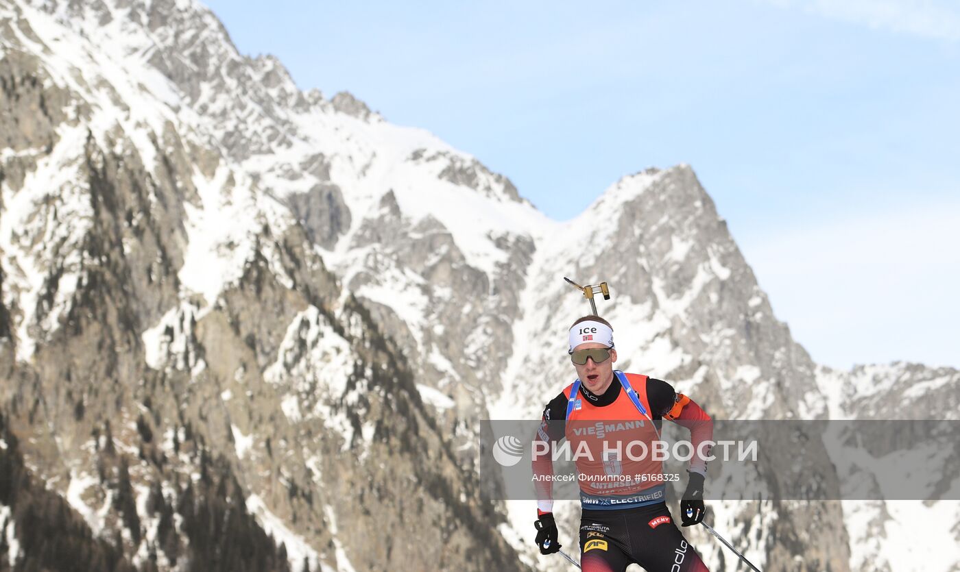 Биатлон. Чемпионат мира. Мужчины. Гонка преследования