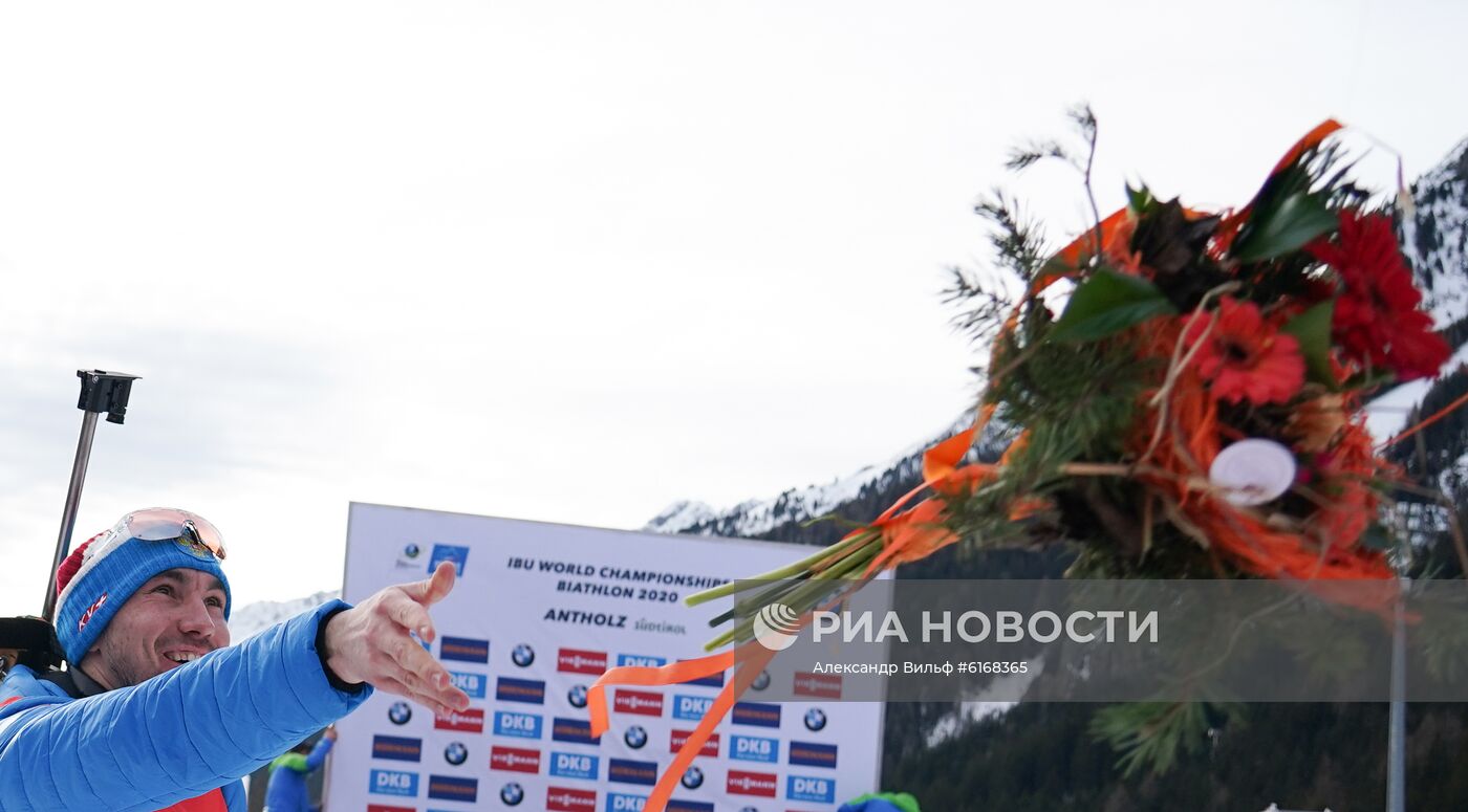 Биатлон. Чемпионат мира. Мужчины. Гонка преследования