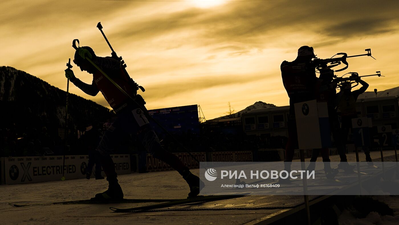 Биатлон. Чемпионат мира. Мужчины. Гонка преследования