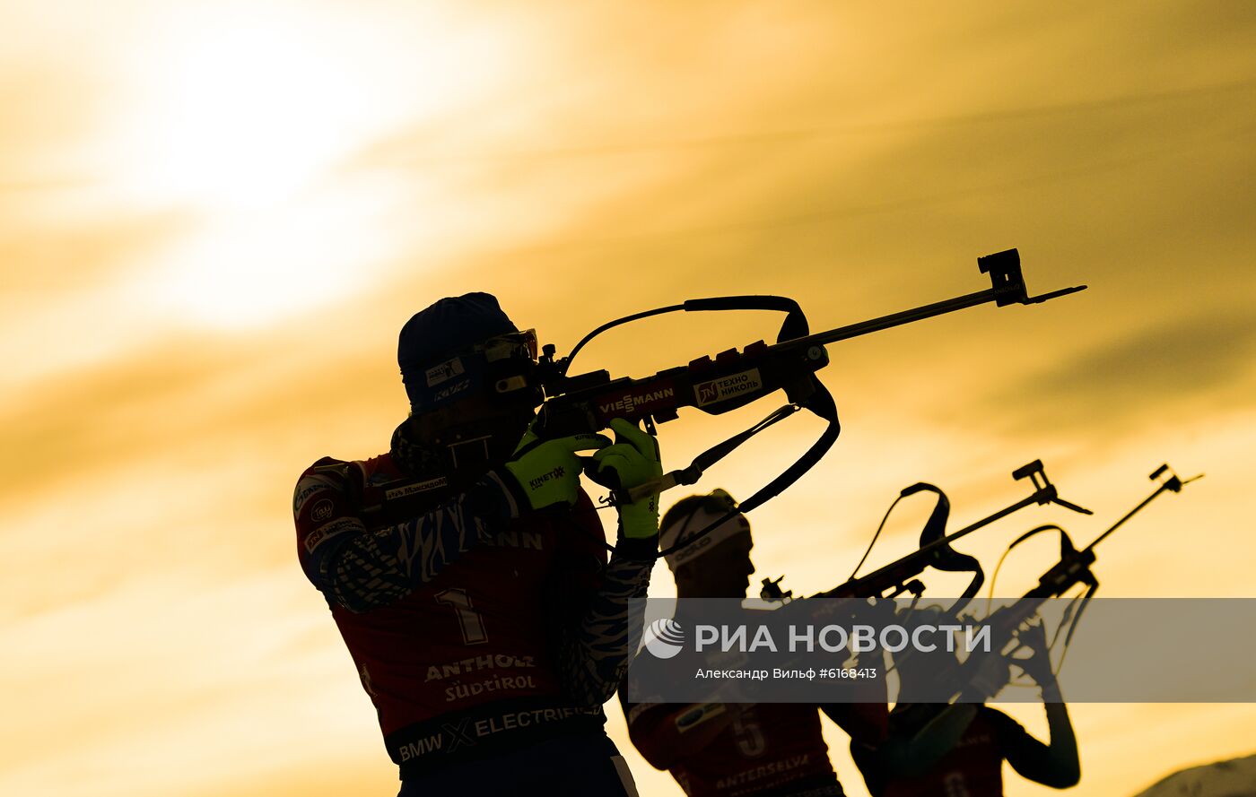 Биатлон. Чемпионат мира. Мужчины. Гонка преследования