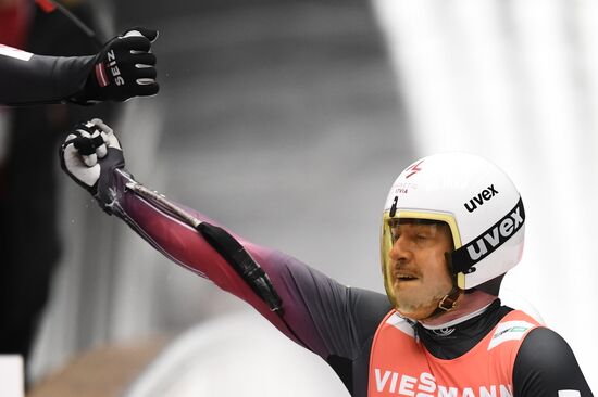 Санный спорт. Чемпионат мира. Командная эстафета