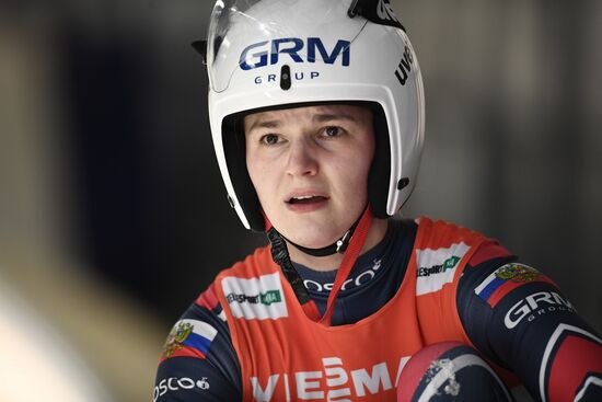 Санный спорт. Чемпионат мира. Командная эстафета