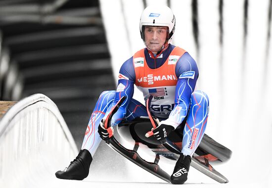 Санный спорт. Чемпионат мира. Командная эстафета