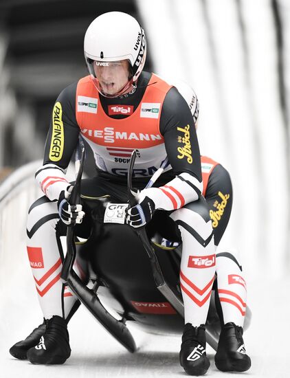 Санный спорт. Чемпионат мира. Командная эстафета