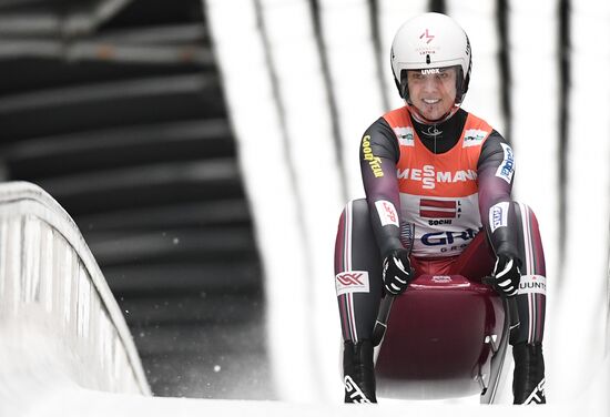 Санный спорт. Чемпионат мира. Командная эстафета