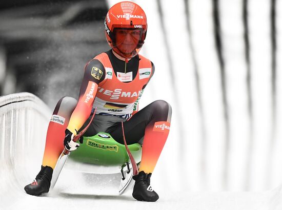 Санный спорт. Чемпионат мира. Командная эстафета