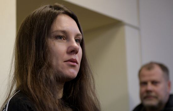 Заседание суда по делу жительницы Санкт-Петербурга Аллы Ильиной