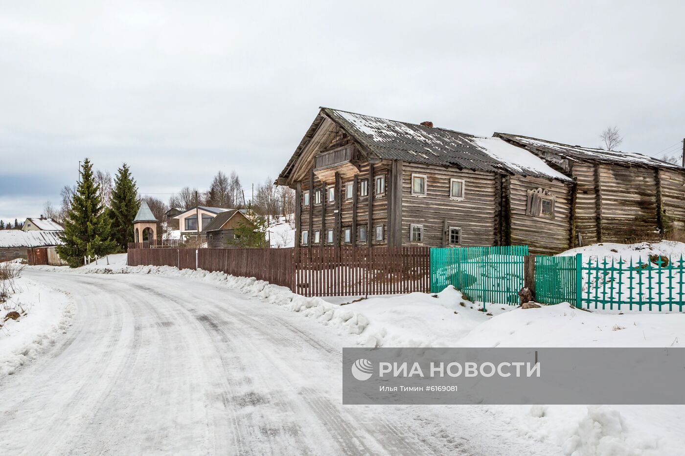 Зима в Карелии