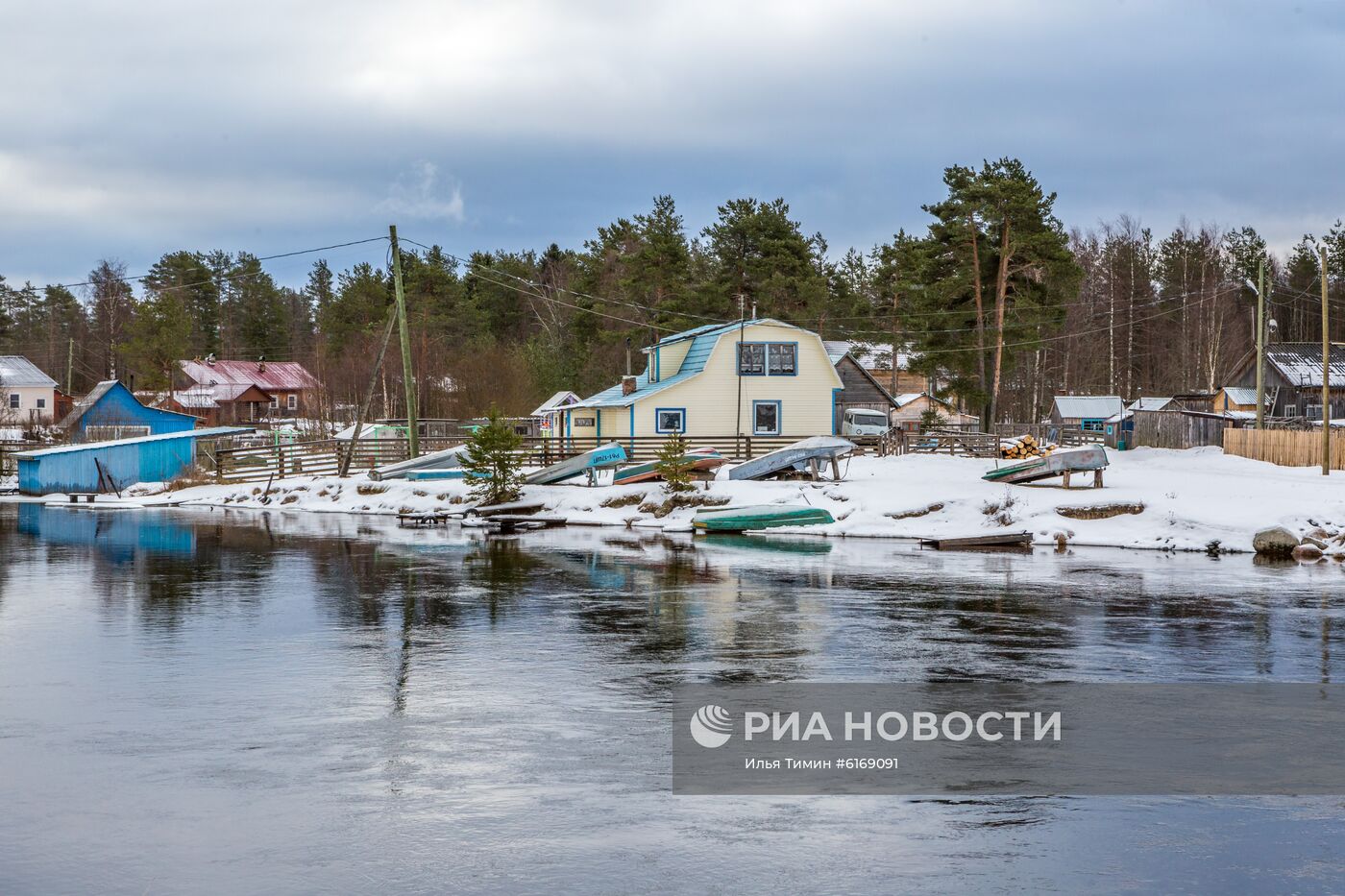 Зима в Карелии