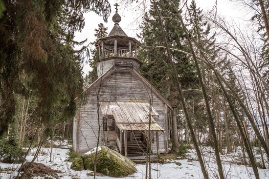 Зима в Карелии