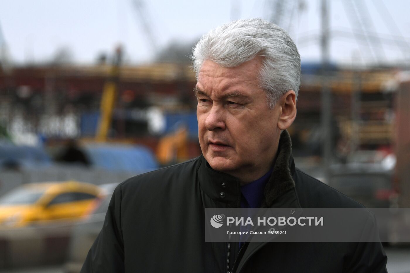 Строительство развязки на Волоколамском шоссе