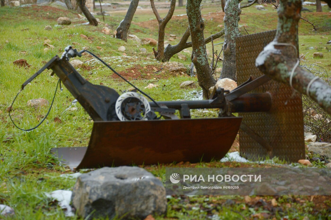 В провинции Идлиб обнаружили цех боевиков по производству снарядов