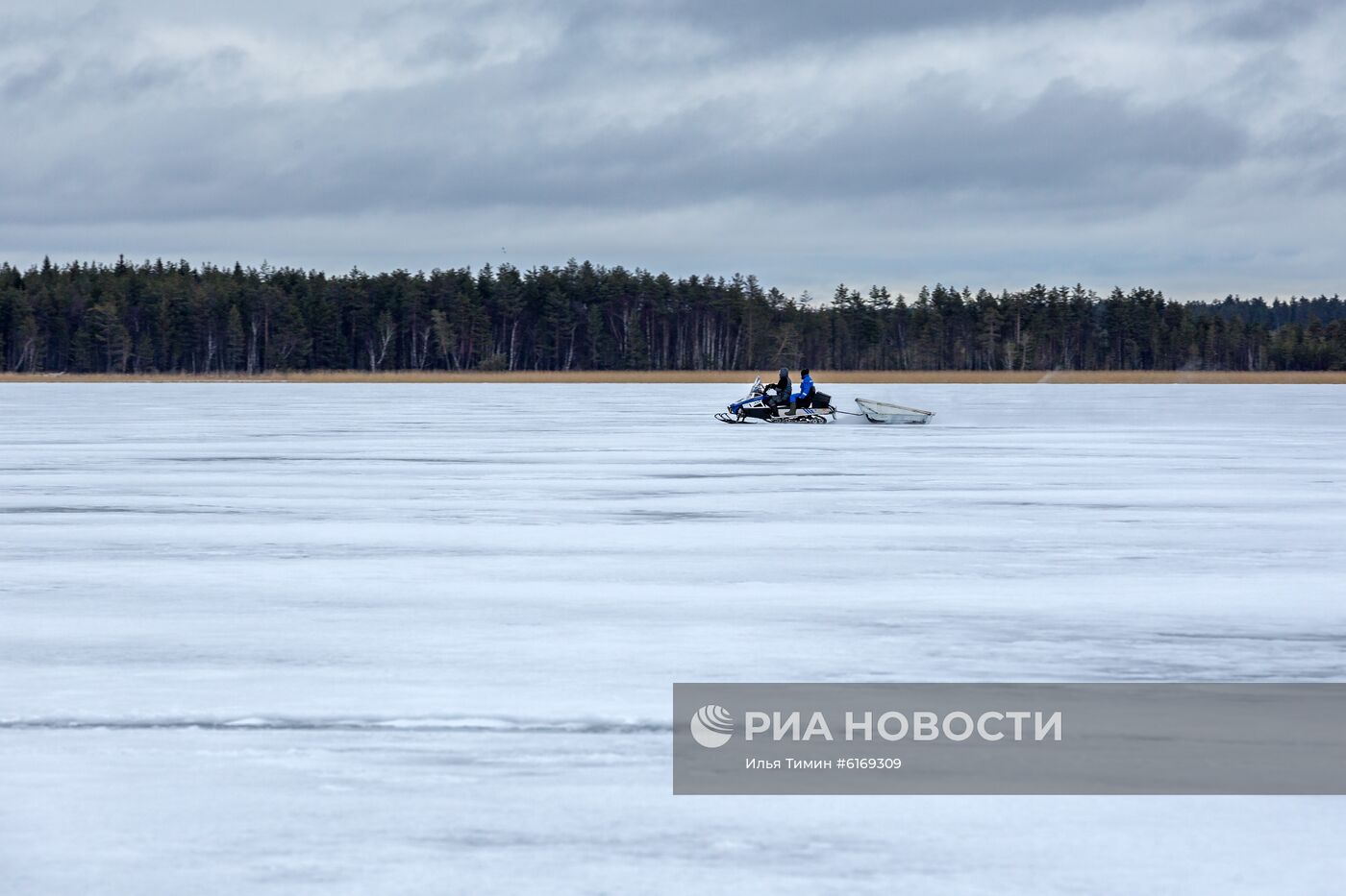 Зима в Карелии