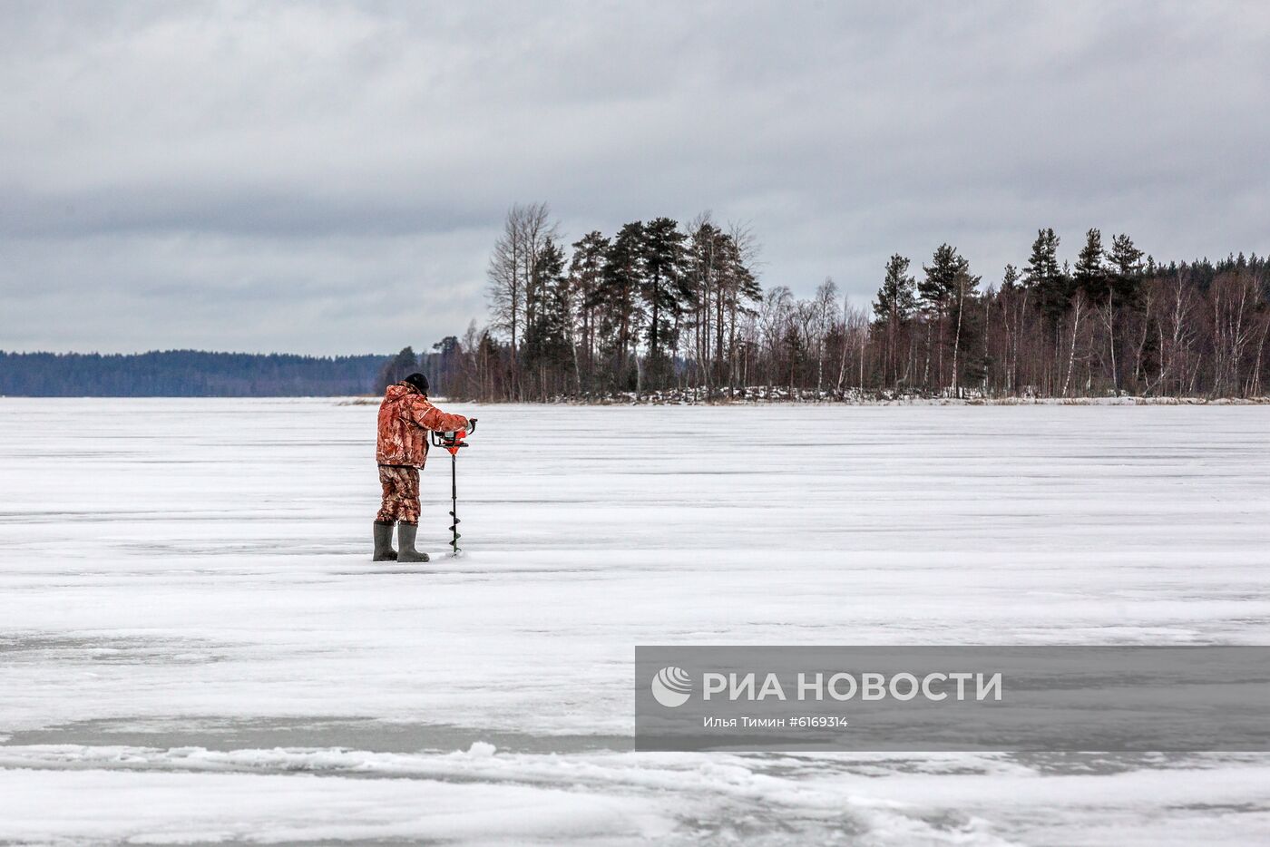 Зима в Карелии