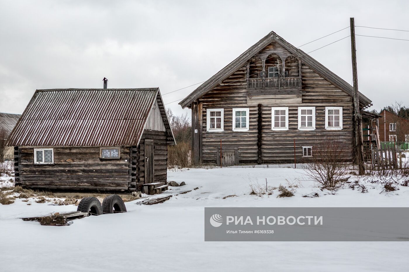 Зима в Карелии