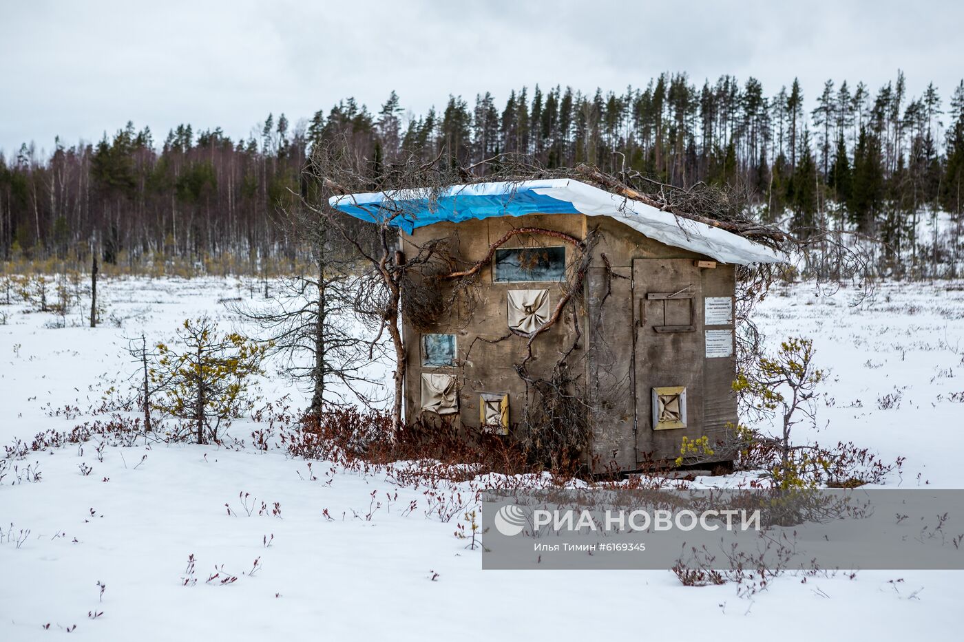 Зима в Карелии