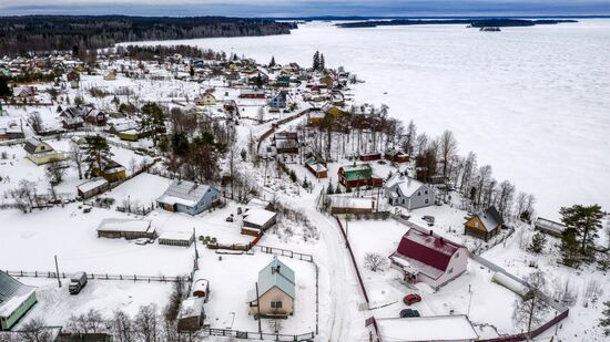 Зима в Карелии