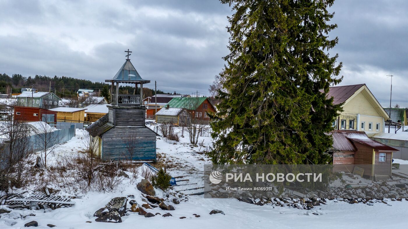 Зима в Карелии