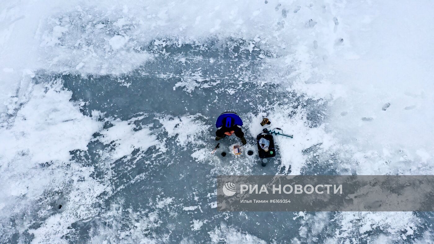 Зима в Карелии