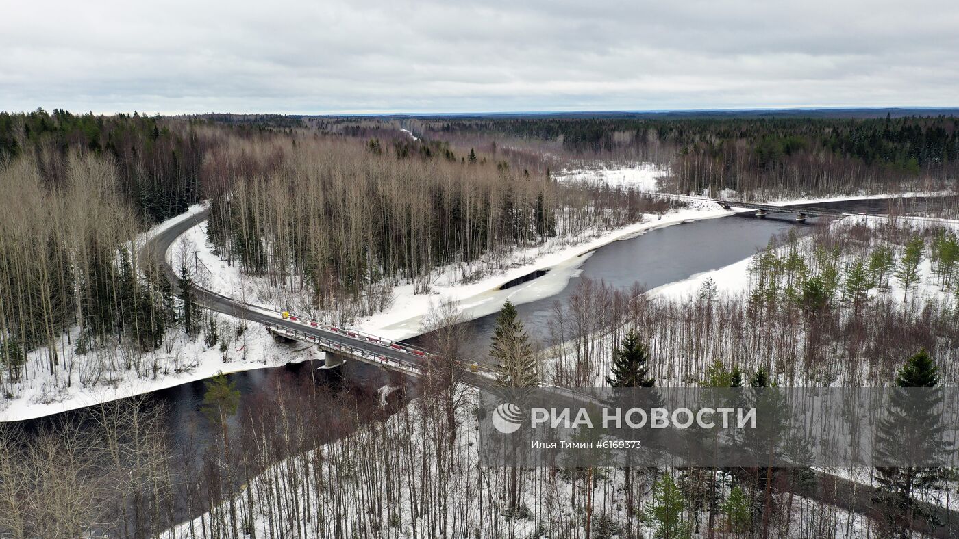 Зима в Карелии