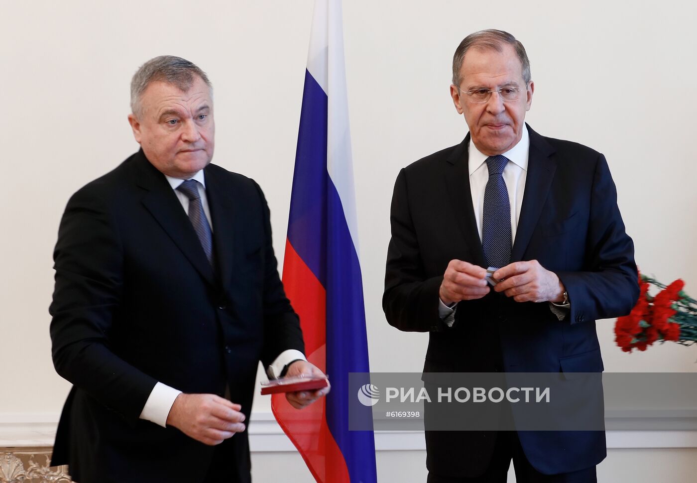 Визит главы МИД РФ С. Лаврова в Германию