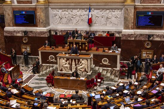 Рассмотрение проекта пенсионного закона парламентом Франции