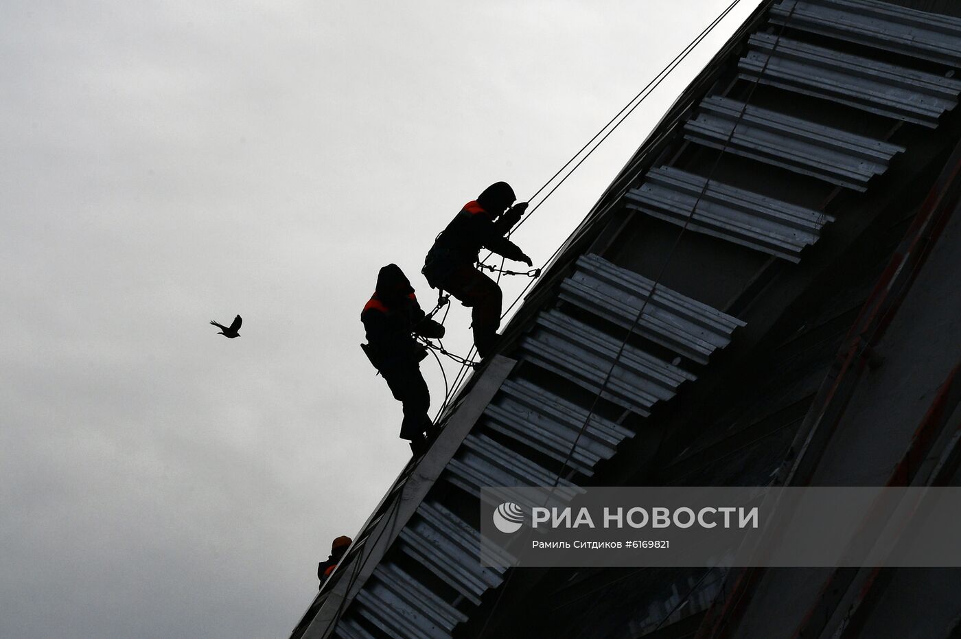 Строительство спортивных объектов в Лужниках