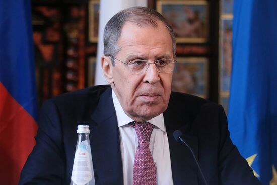 Визит главы МИД РФ С. Лаврова в Италию 