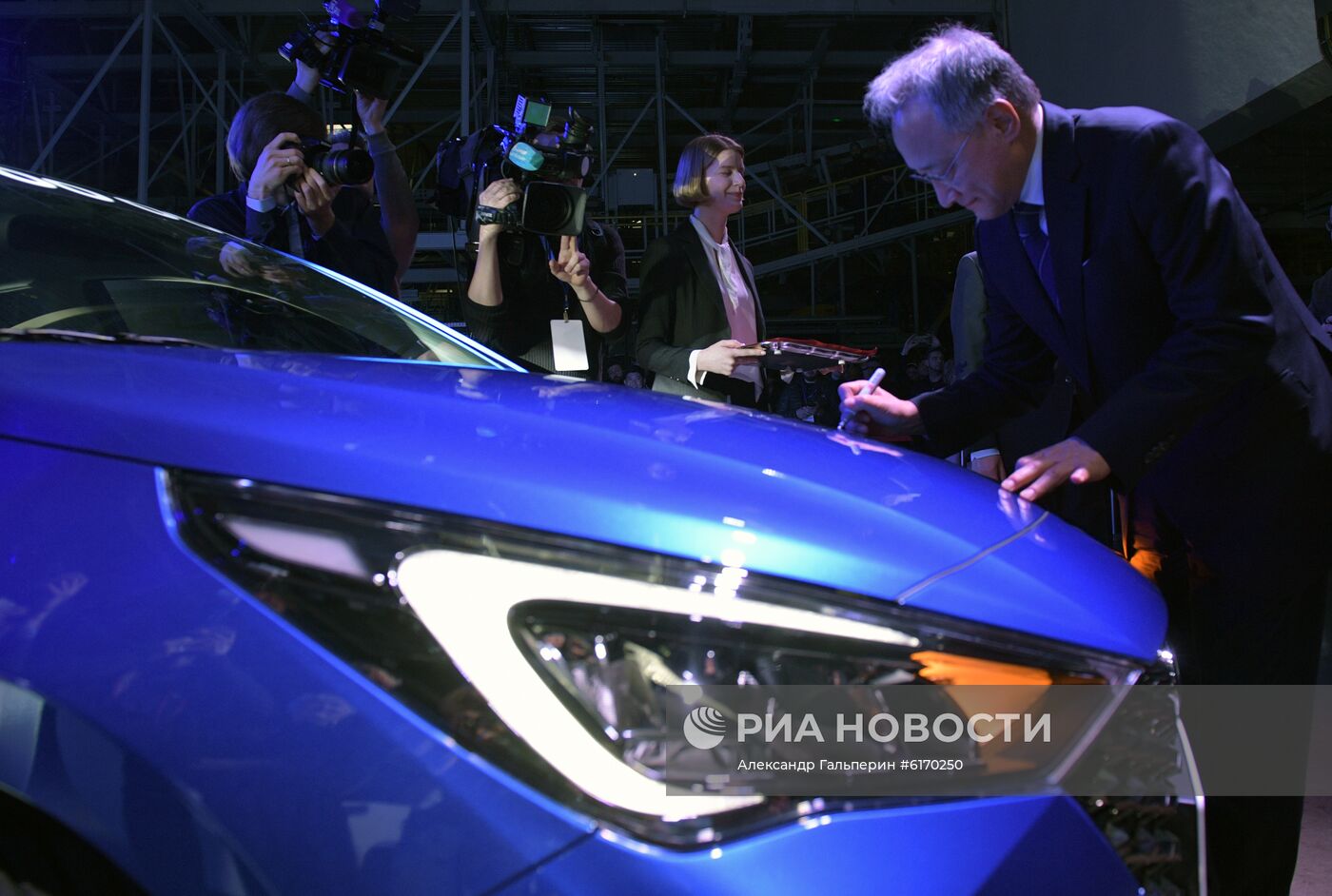 Двухмиллионный автомобиль выпущен на заводе Hyundai в Санкт-Петербурге