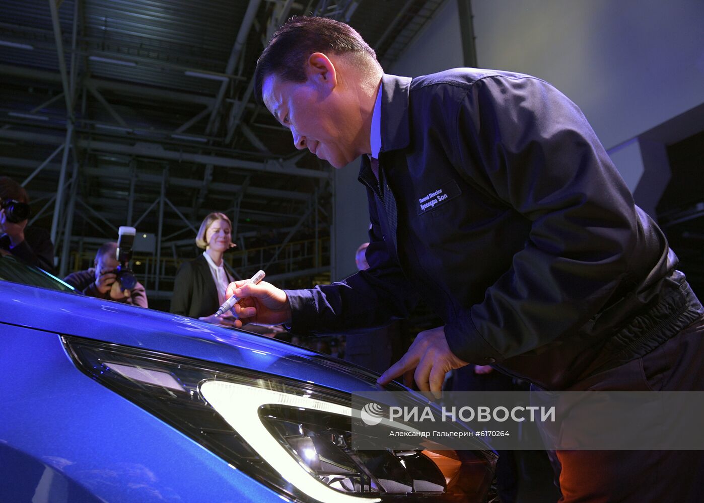 Двухмиллионный автомобиль выпущен на заводе Hyundai в Санкт-Петербурге