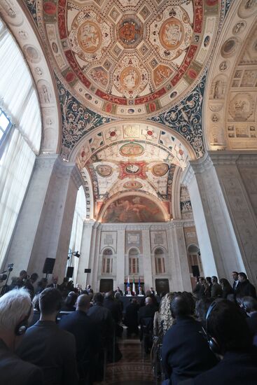 Визит главы МИД РФ С. Лаврова в Италию 