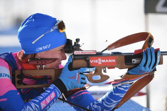 Биатлон. Чемпионат мира. Женщины. Индивидуальная гонка