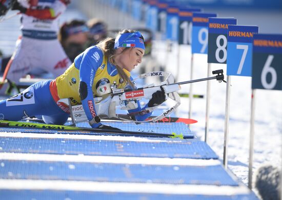 Биатлон. Чемпионат мира. Женщины. Индивидуальная гонка
