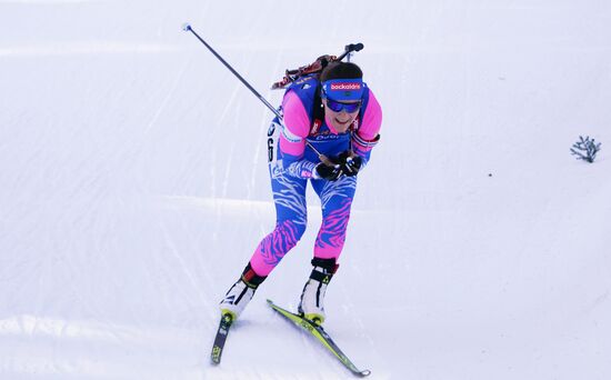 Биатлон. Чемпионат мира. Женщины. Индивидуальная гонка