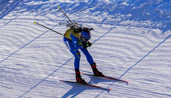 Биатлон. Чемпионат мира. Женщины. Индивидуальная гонка