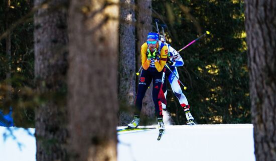Биатлон. Чемпионат мира. Женщины. Индивидуальная гонка