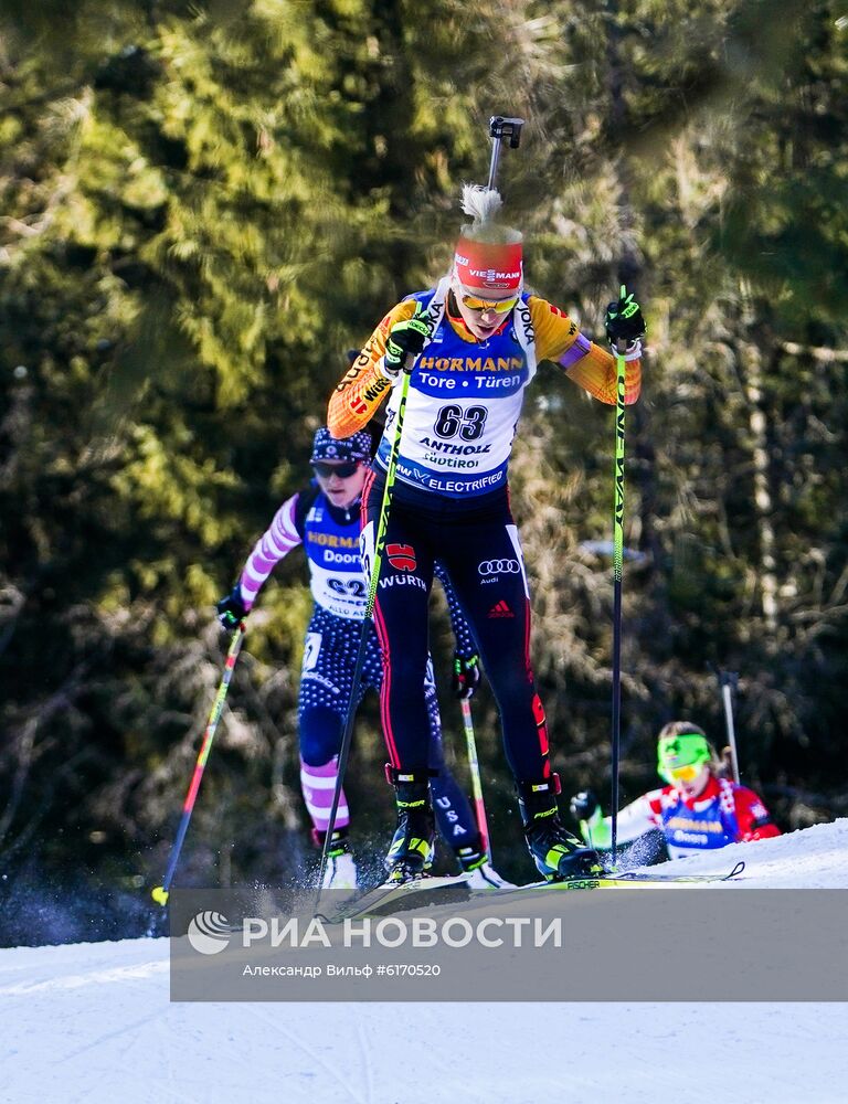 Биатлон. Чемпионат мира. Женщины. Индивидуальная гонка