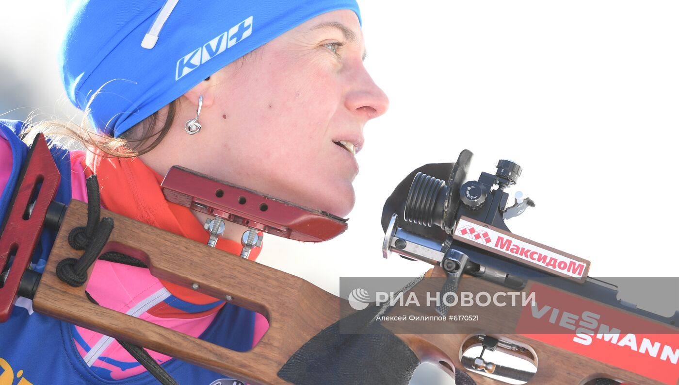 Биатлон. Чемпионат мира. Женщины. Индивидуальная гонка