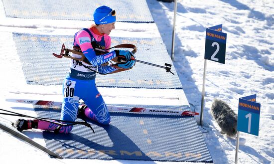 Биатлон. Чемпионат мира. Женщины. Индивидуальная гонка