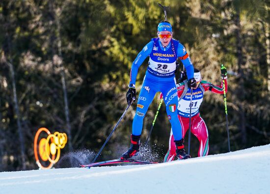 Биатлон. Чемпионат мира. Женщины. Индивидуальная гонка