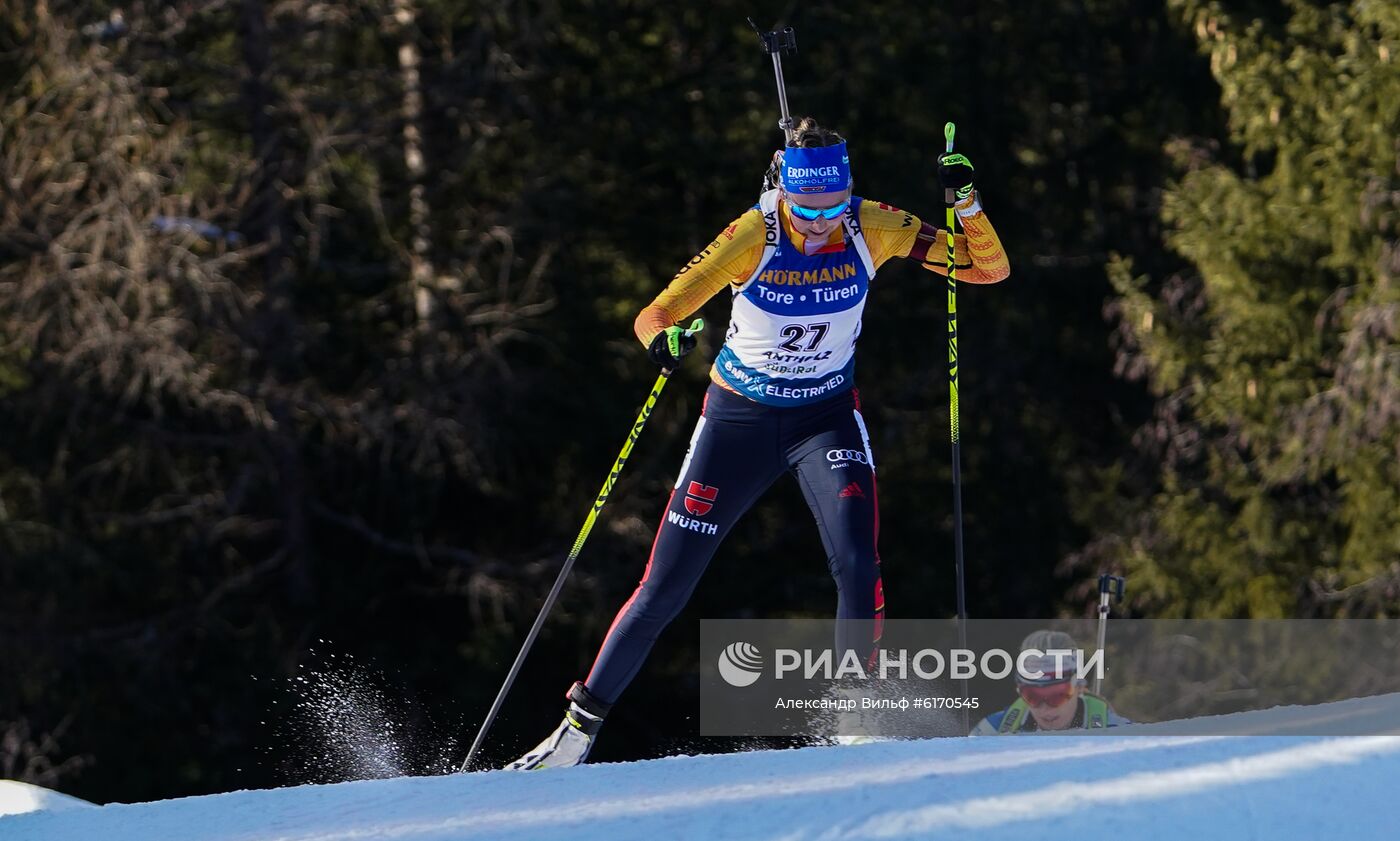 Биатлон. Чемпионат мира. Женщины. Индивидуальная гонка