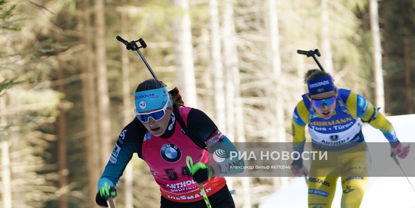 Биатлон. Чемпионат мира. Женщины. Индивидуальная гонка