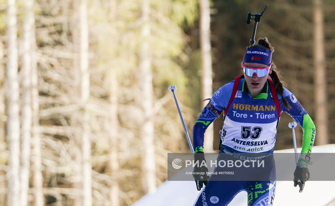 Биатлон. Чемпионат мира. Женщины. Индивидуальная гонка