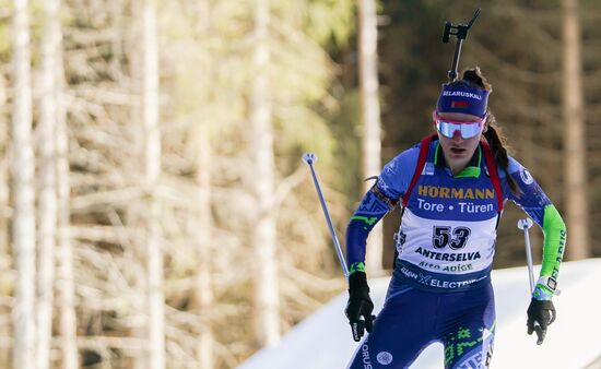 Биатлон. Чемпионат мира. Женщины. Индивидуальная гонка