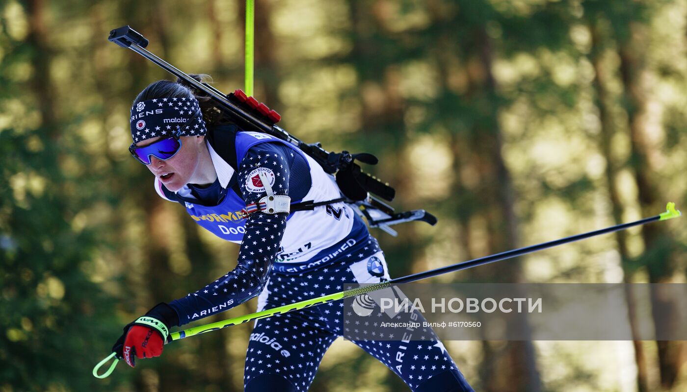 Биатлон. Чемпионат мира. Женщины. Индивидуальная гонка